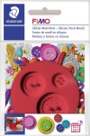 GUZIKI silikonowa foremka FIMO do mas plastycznych
