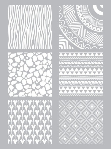 Szablon sitodruk MOTYWY ETNICZNE