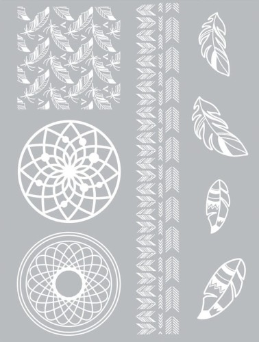 Szablon sitodruk ŁAPACZE SNÓW