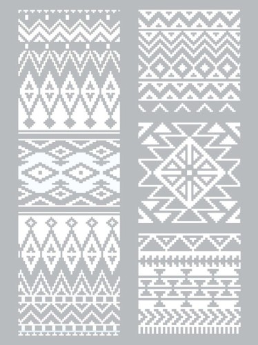 Szablon sitodruk MOTYWY MEKSYKAŃSKIE