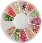 OWOCE EGZOTYCZNE mini-mini plasterki z modeliny