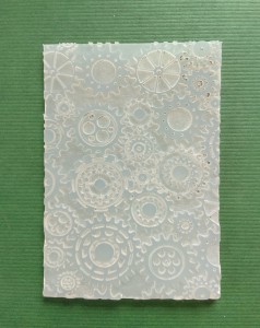 TRYBIKI - elastyczna płytka z deseniem / teksturą  do modeliny