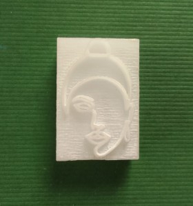 PORTRET - stempel do modeliny