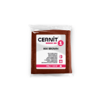 Modelina Cernit Number One 250g, kolor 800 BROWN - BRĄZOWA