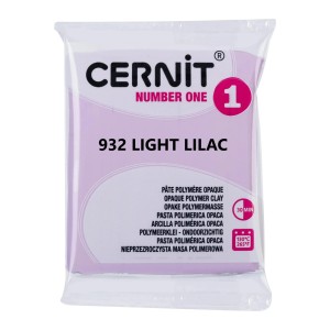 Modelina Cernit Number One 56g, kolor 932 LIGHT LILAC - LILIOWY