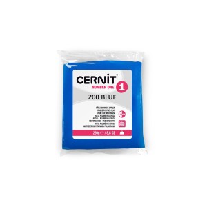 Modelina Cernit Number One 250g, kolor 200 BLUE - NIEBIESKA