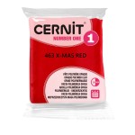 Modelina Cernit Number One 56g, kolor 463 X-MAS RED - CZERWONA ŚWIĄTECZNA