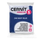 Modelina Cernit Number One 56g, kolor 246 NAVY BLUE - GRANATOWA