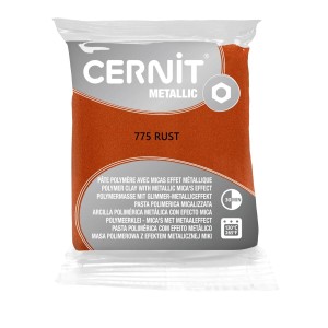 Modelina Cernit Metallic 56g, kolor 775 RUST - metaliczna RDZAWA
