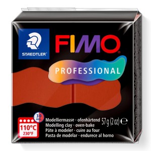 Modelina Fimo Professional 57g, kolor 74 TERRACOTTA - TERAKOTA