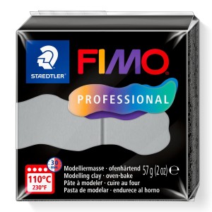 Modelina Fimo Professional 57g, kolor 80 DOLPHIN GREY - SZARA