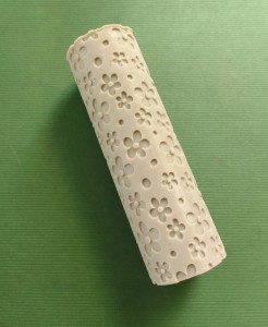 STOKROTKI - wałek ze wzorem / deseniem do modeliny