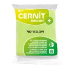 Modelina Cernit Neon Light 56g, kolor 700 YELLOW - neonowa ŻÓŁTA