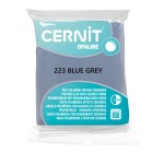 Modelina Cernit Opaline 56g, kolor 223 BLUE GREY - opalizująca NIEBIESKO-SZARA