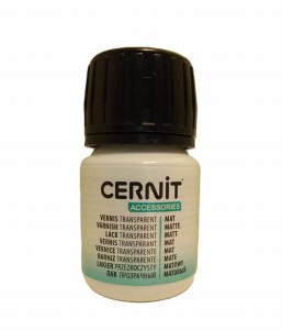 Cernit VERNIS TRANSPARENT MAT - LAKIER MATOWY 30 ml - brudne opakowanie